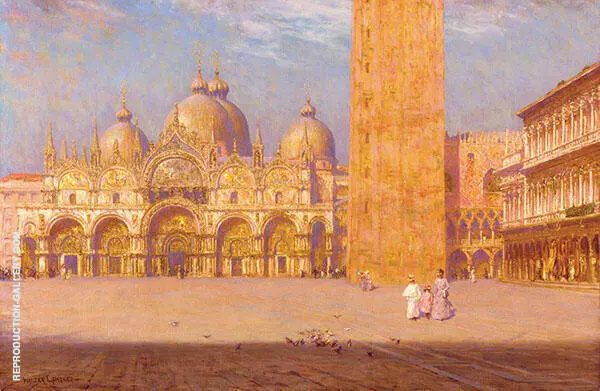 San Marco 1895 By Walter Launt Palmer