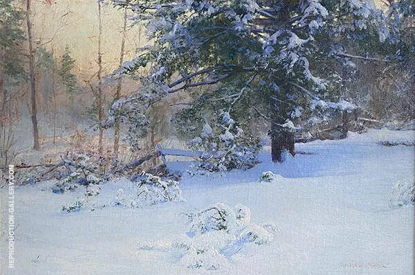 The First Snow c1890 By Walter Launt Palmer