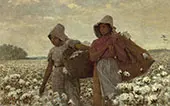 Cotton Pickers 1876 By Winslow Homer