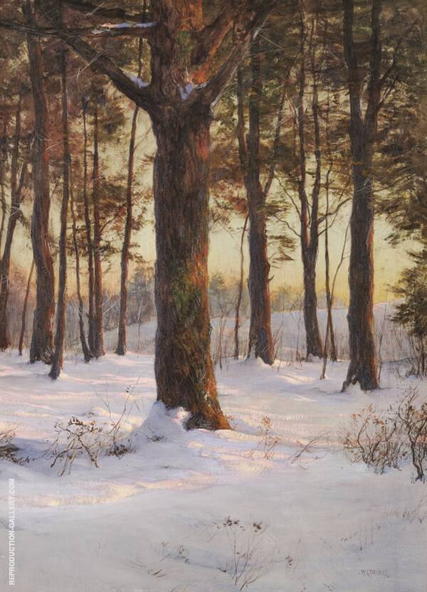 The Pine Grove c1917 By Walter Launt Palmer