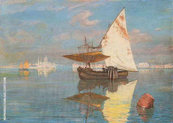 View of St Mark's Venice By Walter Launt Palmer