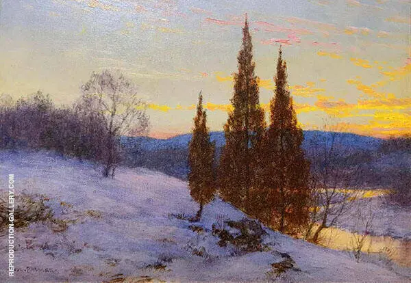 Winter Sunset By Walter Launt Palmer