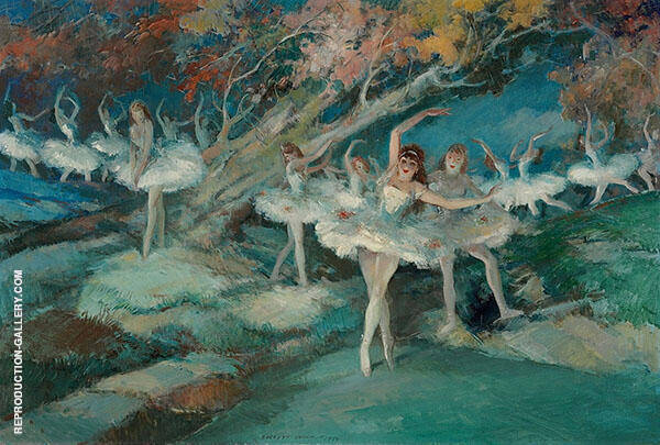 Ballet 1944 by Everett Shinn | Oil Painting Reproduction