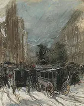 Fifth Avenue 1899 By Everett Shinn