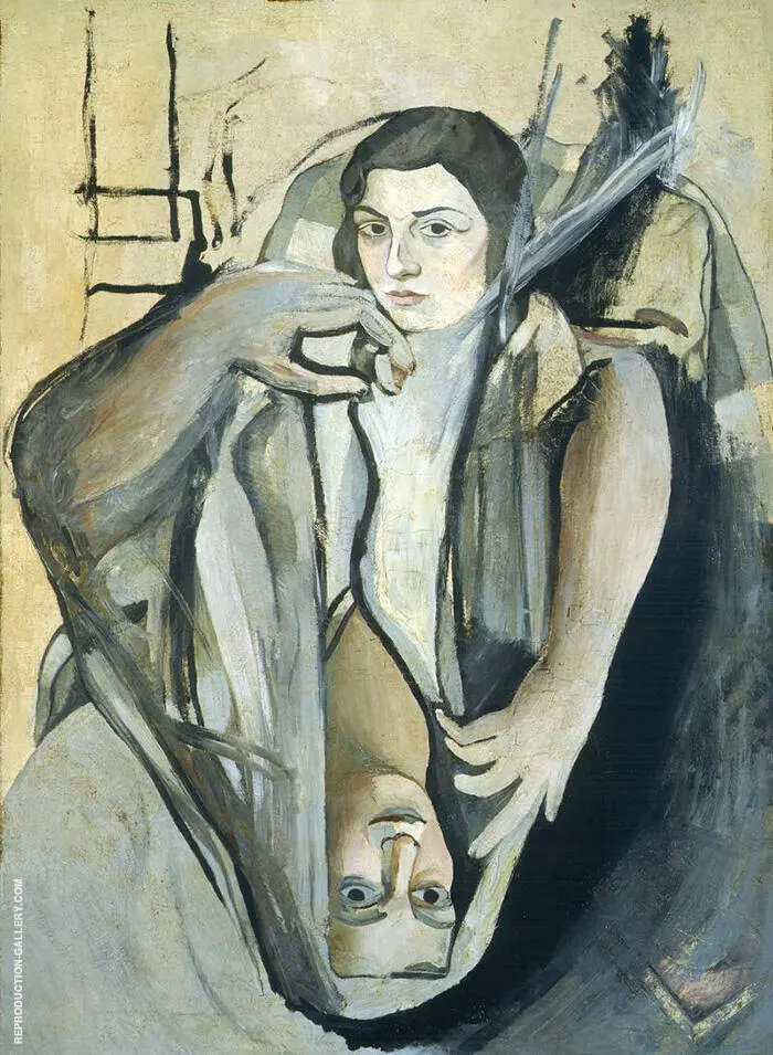 Portrait of My Sister c1923 By Salvador Dali