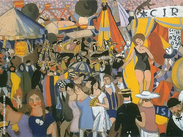Fair of the Holy Cross, The Circus By Salvador Dali