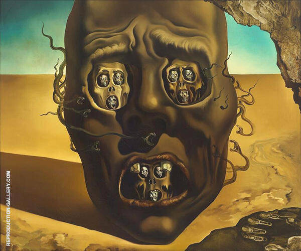 The Face of War by Salvador Dali | Oil Painting Reproduction