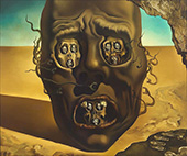 The Face of War By Salvador Dali