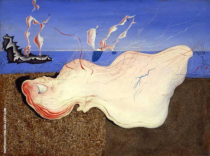 The Bather 1928 By Salvador Dali