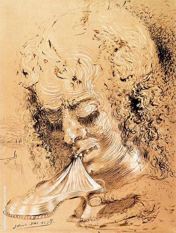 Cannibalism of the Objects By Salvador Dali