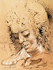 Cannibalism of the Objects By Salvador Dali