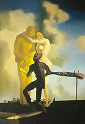 Meditation on the Harp c1932 By Salvador Dali