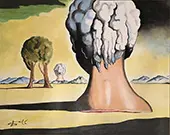 Three Sphinxes of Bikini By Salvador Dali