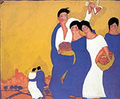 Fire i Festes de la Santa Creu 1921 By Salvador Dali