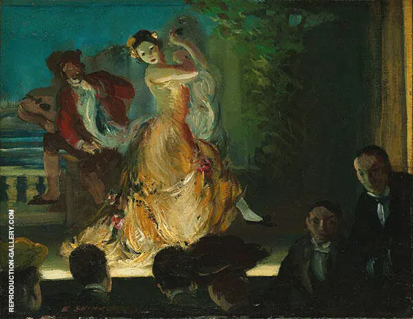 Spanish Music Hall 1902 By Everett Shinn