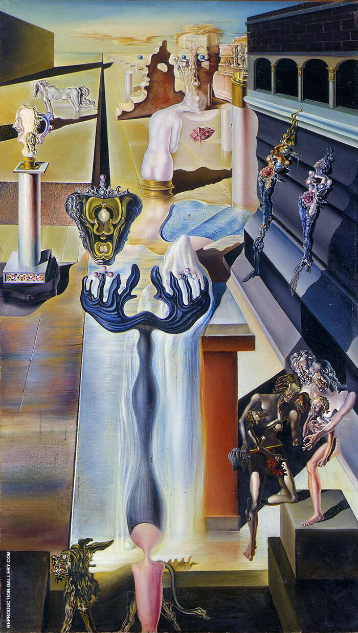 The Invisible Man 1929 by Salvador Dali | Oil Painting Reproduction