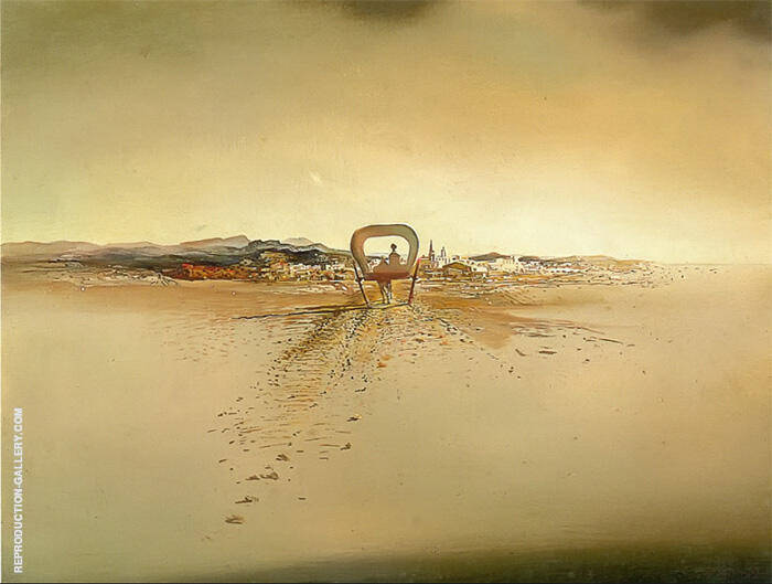 Fantom Cart 1933 by Salvador Dali | Oil Painting Reproduction