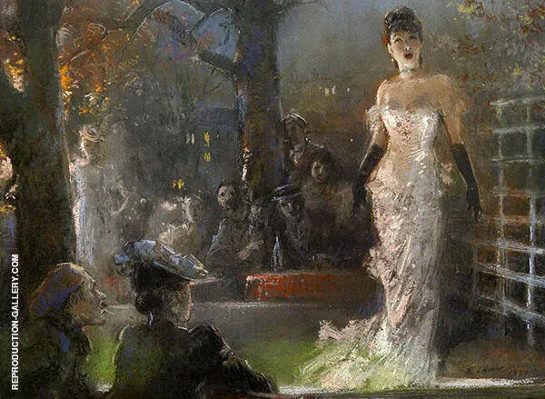 The Singer By Everett Shinn