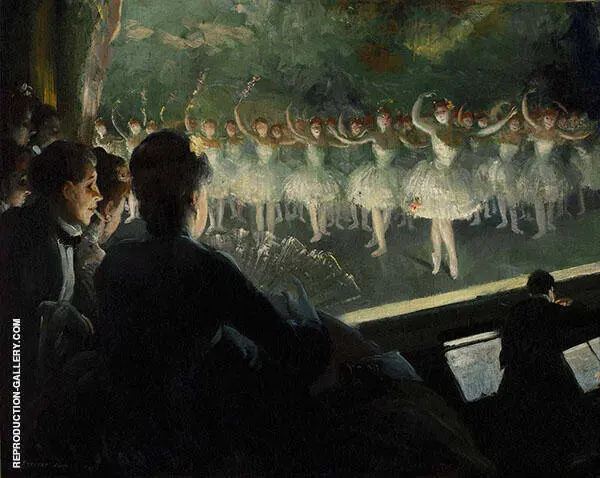 The White Ballet 1904 By Everett Shinn