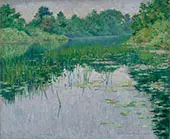 Grey Day on The Charles Virginia By John Leslie Breck