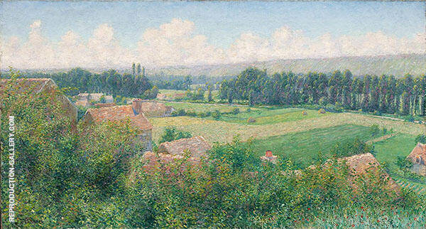 In The Valley of The Seine | Oil Painting Reproduction