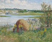 On The Essex River 1891 By John Leslie Breck