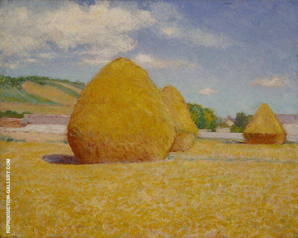 Studies of an Autumn Day by John Leslie Breck | Oil Painting Reproduction