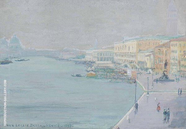 Venice 1897 by John Leslie Breck | Oil Painting Reproduction