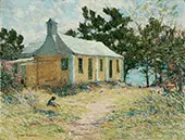 Bermuda House with Child By Clark Voorhees