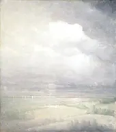 Silver Light Hudson River 1911 By Leon Dabo