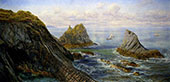 Coastal Landscape By John Brett