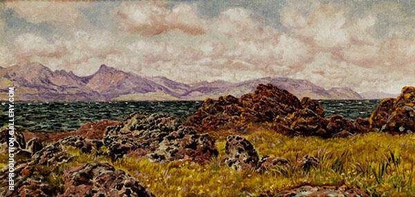 Farland Rocks by John Brett | Oil Painting Reproduction