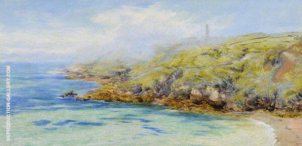 Fermain Bay Guernsey by John Brett | Oil Painting Reproduction