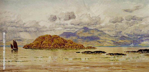 Maiden Island by John Brett | Oil Painting Reproduction