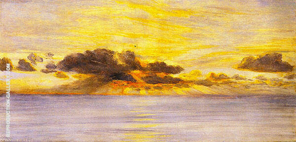 Sunset by John Brett | Oil Painting Reproduction