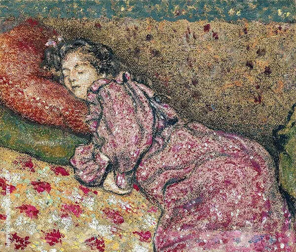 Endormie By Georges Lemmen