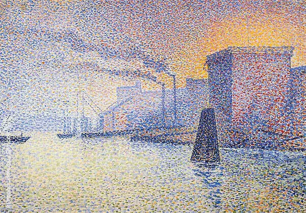 Factories on The Thames By Georges Lemmen