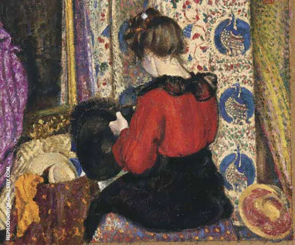 La Modiste By Georges Lemmen