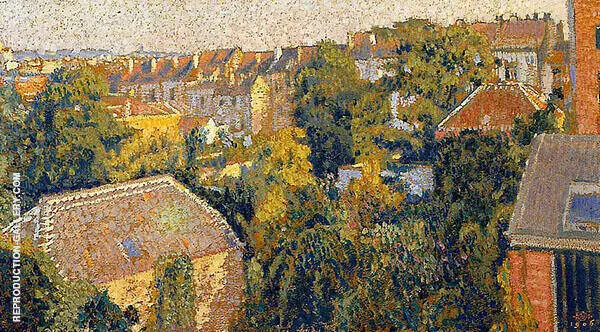 Rooftops 1906 By Georges Lemmen
