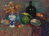 Still Life with Immortals By Georges Lemmen