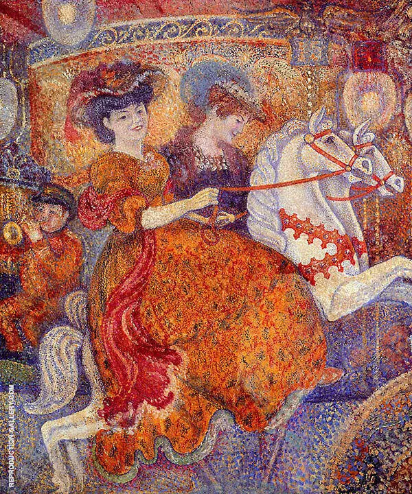 The Carousel By Georges Lemmen