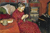 The Knitter By Georges Lemmen