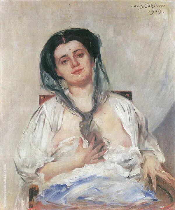 Donna Gravida 1909 By Lovis Corinth