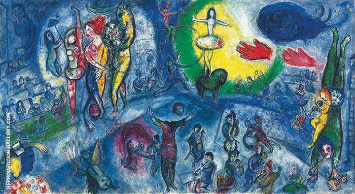 Le Grand Cirque 1956 By Marc Chagall