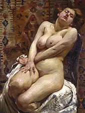 Nana Female Nude 1911 By Lovis Corinth