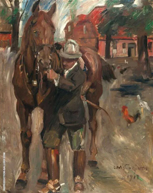 Setting out for a Ride 1913 By Lovis Corinth
