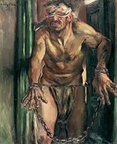 The Blinded Samson 1912 By Lovis Corinth