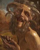 The Goldfinch c1890 By Lovis Corinth