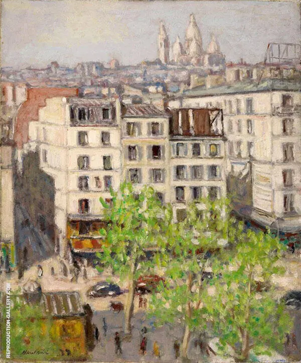 Boulevard de Clichy Spring By Albert Andre
