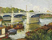 Bridge on The Seine Paris By Albert Andre